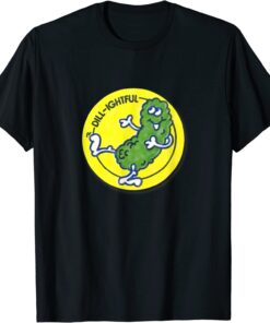 Vintage Scratch and Sniff Sticker Dill Pickle, Dill-Lightful Tee Shirt