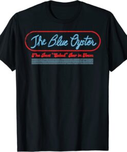 Vintage The Blue Oyster The Best Salad Bar In Town Tee Shirt