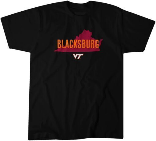 Virginia Tech Hokies Hometown Blacksburg Tee Shirt