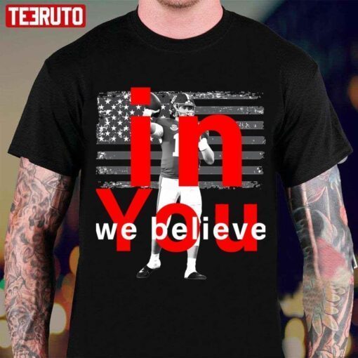 We Believe In You Mac Jon Jones Rugby T-shirt