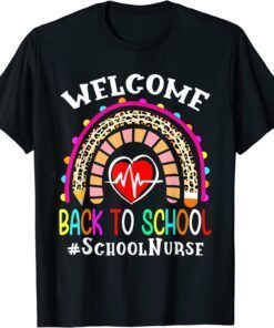 Welcome Back To School Nurse First Day Of School Tee Shirt