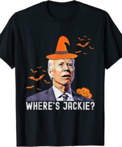 Where's Jackie Anti Biden Confused Graphic T-Shirt
