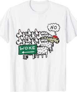 Woke Joe Biden Sheep Trump Tee Shirt
