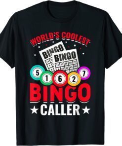World's Coolest Bingo Caller Tee Shirt