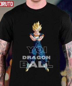 Yoi Dragon Ball Vegeta Anime Tee shirt