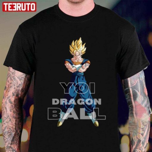 Yoi Dragon Ball Vegeta Anime Tee shirt