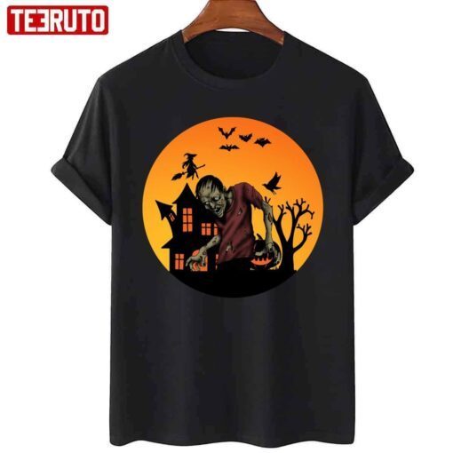 Zombie Wes Freed Witch Halloween Tee Shirt
