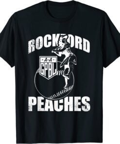 a league of their own rockford peaches Women Baseball Tee Shirt