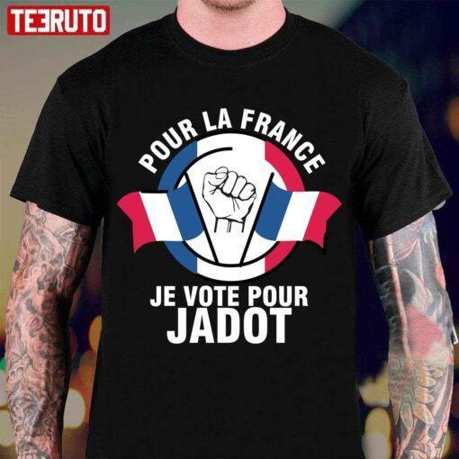 I’m Voting For Jadot Yannick Presidential 2022 Je Vote Pour Japot Tee Shirt