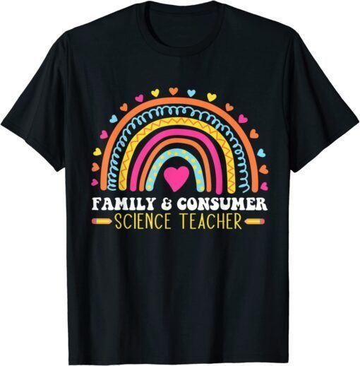 family and consumer science teacher Facs Back To School Tee Shirt