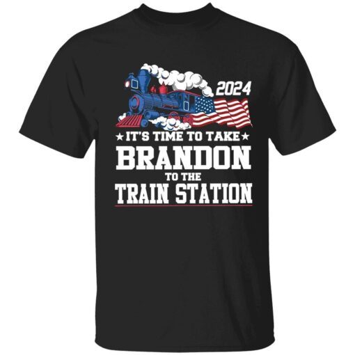 2024 it’s time to take Brandon to the train station Tee shirt