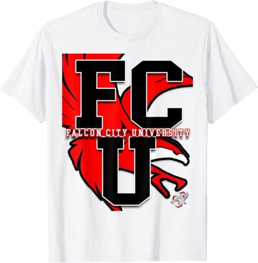 3P Syndicate - Falcon City University Tee Shirt