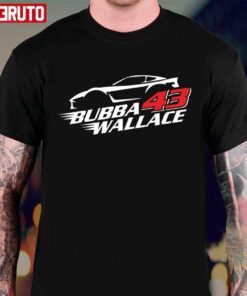 #43 Bubba Wallace Tee shirt