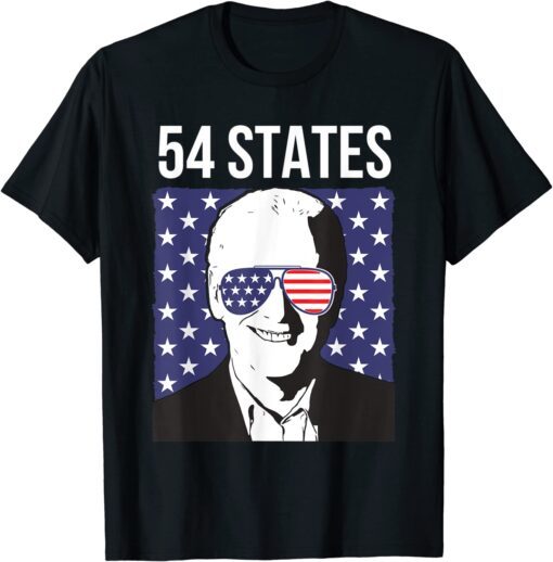 54 States - Anti Joe Biden - Anti Biden Tee Shirt