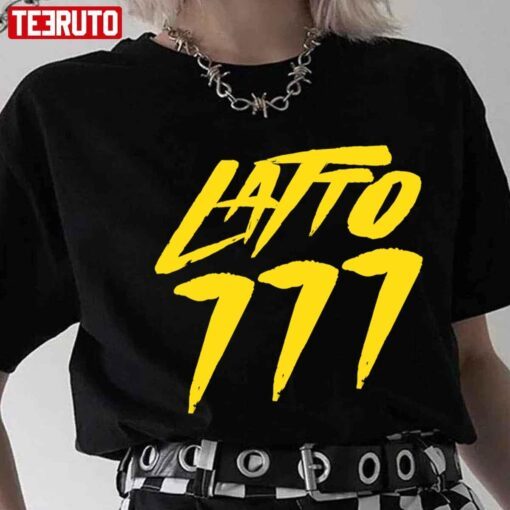 777 Latto Rapper Tee shirt