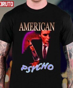 90 Vintage American Psycho Graphic Tee shirt