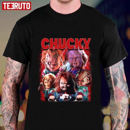 90s Vintage Bootleg Halloween Chucky Horror T-shirt