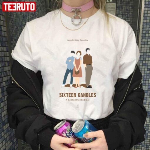 A John Hughes Film Sixteen Candles Art Tee shirt