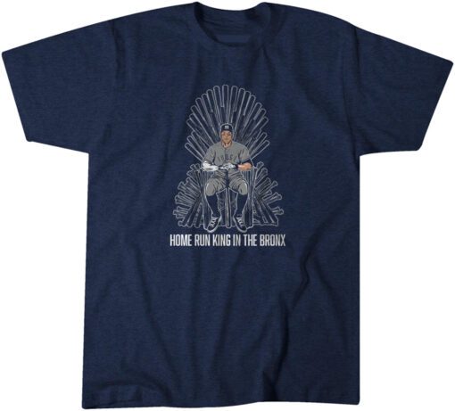 Aaron Judge: Home Run King in the Bronx Tee Shirt