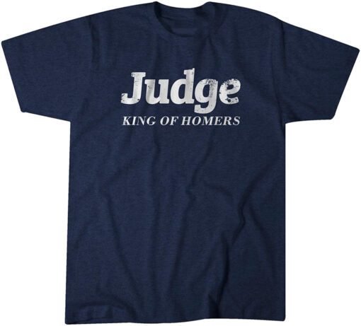 Aaron Judge: King of Homers Tee Shirt