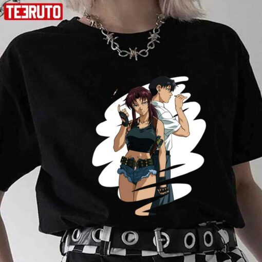 Action Black Lagoon Anime Tee shirt