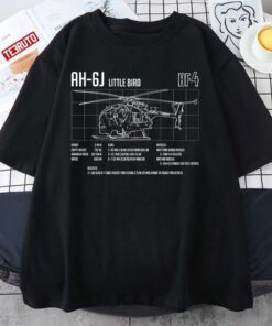 Ah-6j Little Bird Bf4 Battlefield 4 Tee shirt