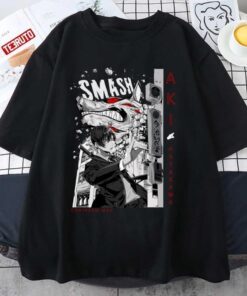 Aki Hayakawa Chainsaw Man Smash Tee Shirt