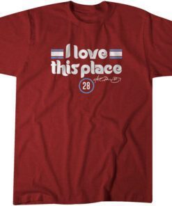 Alec Bohm: I Love This Place Tee Shirt