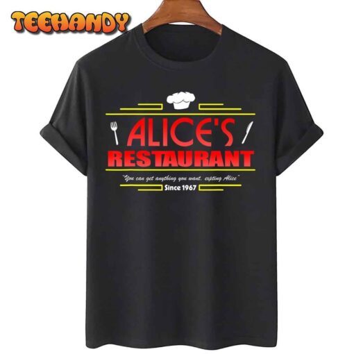 Alice’S Restaurant Massacree Thanksgiving Christmas Tee Shirt