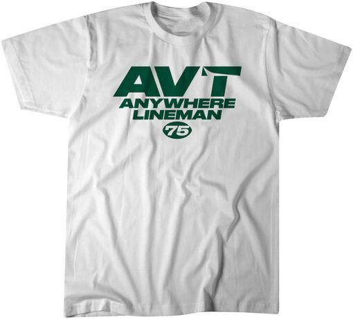 Alijah Vera-Tucker AVT Anywhere Lineman Tee Shirt