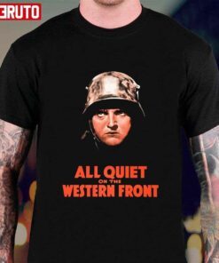 All Quiet On The Western Front 1930 Movie Poster Tee shirt