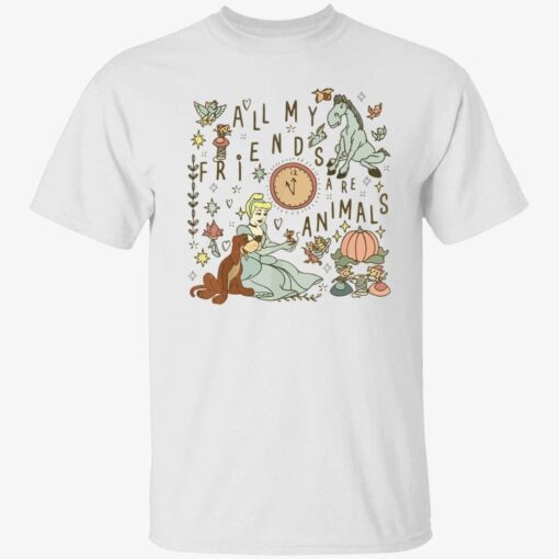 All my friends are animals Tee shirt