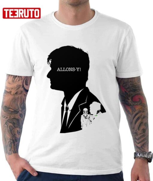 Allons-Y David Tennant Doctor Who Tee shirt