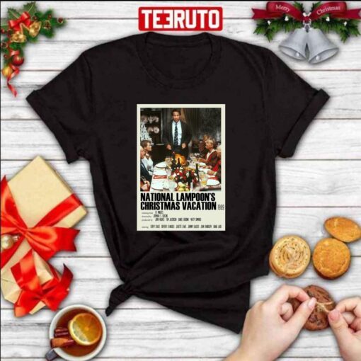 Alternative Poster Art Movie National Lampoon’s Christmas Vacation 1989 Tee Shirt