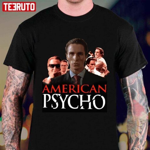 American Psycho Portrait Tee shirt