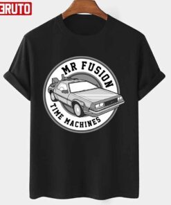 Back To The Future Mr Fusion Time Machines Tee shirt