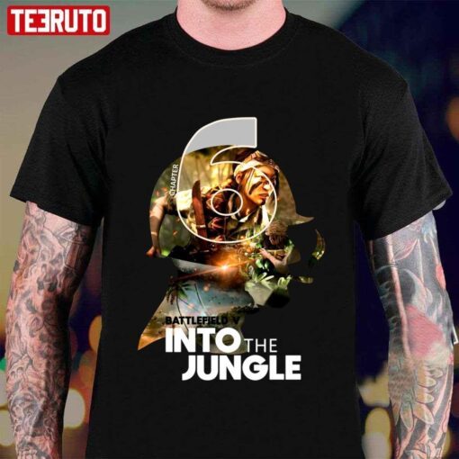 Battlefield V Bfv Into The Jungle Tee shirt