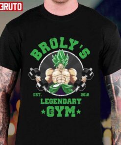 Be Healthy Dont Be A Virus Broly’s Legendary Gym Dragon Ball T-shirt