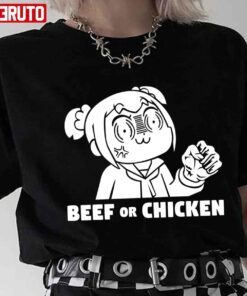 Beef Or Chicken Popuko Pop Team Epic Tee shirt