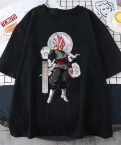 Black Super Rosé Goku Dragon Ball Dbz Tee shirt