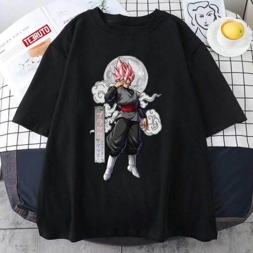 Black Super Rosé Goku Dragon Ball Dbz Tee shirt