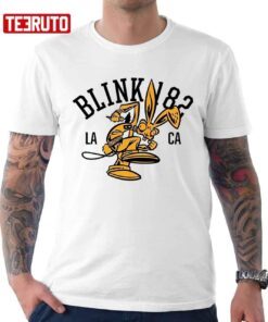 Blink 182 College Mascot Tee Shirt