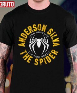 Boxer Anderson The Spider Silva Tee Shirt