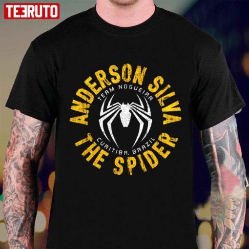 Boxer Anderson The Spider Silva Tee Shirt