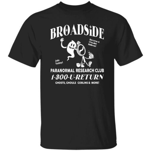 Broadside Halloween 2022 Paranormal Tee Shirt