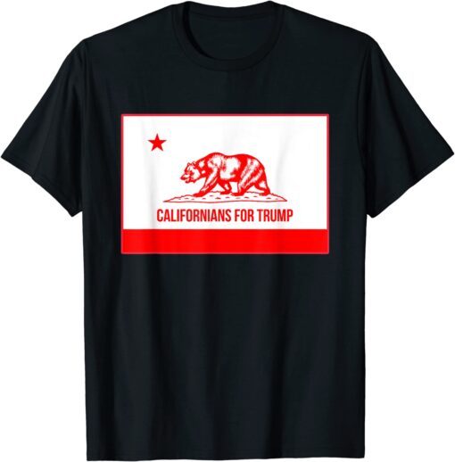 Californians for TRUMP Tee Shirt