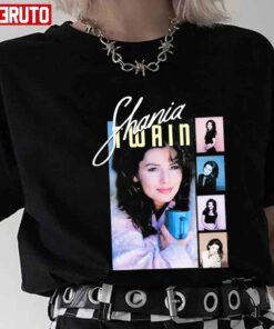 Canadian Singer Shania Twain Vintage Design Tee shirt