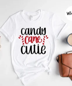 Candy Cane Cutie Christmas Tee Shirt