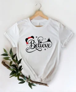 Christmas Believe Tee Shirt