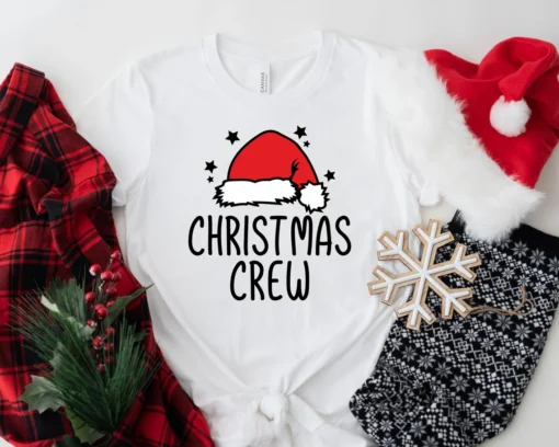 Christmas Crew Merry Christmas Tee Shirt